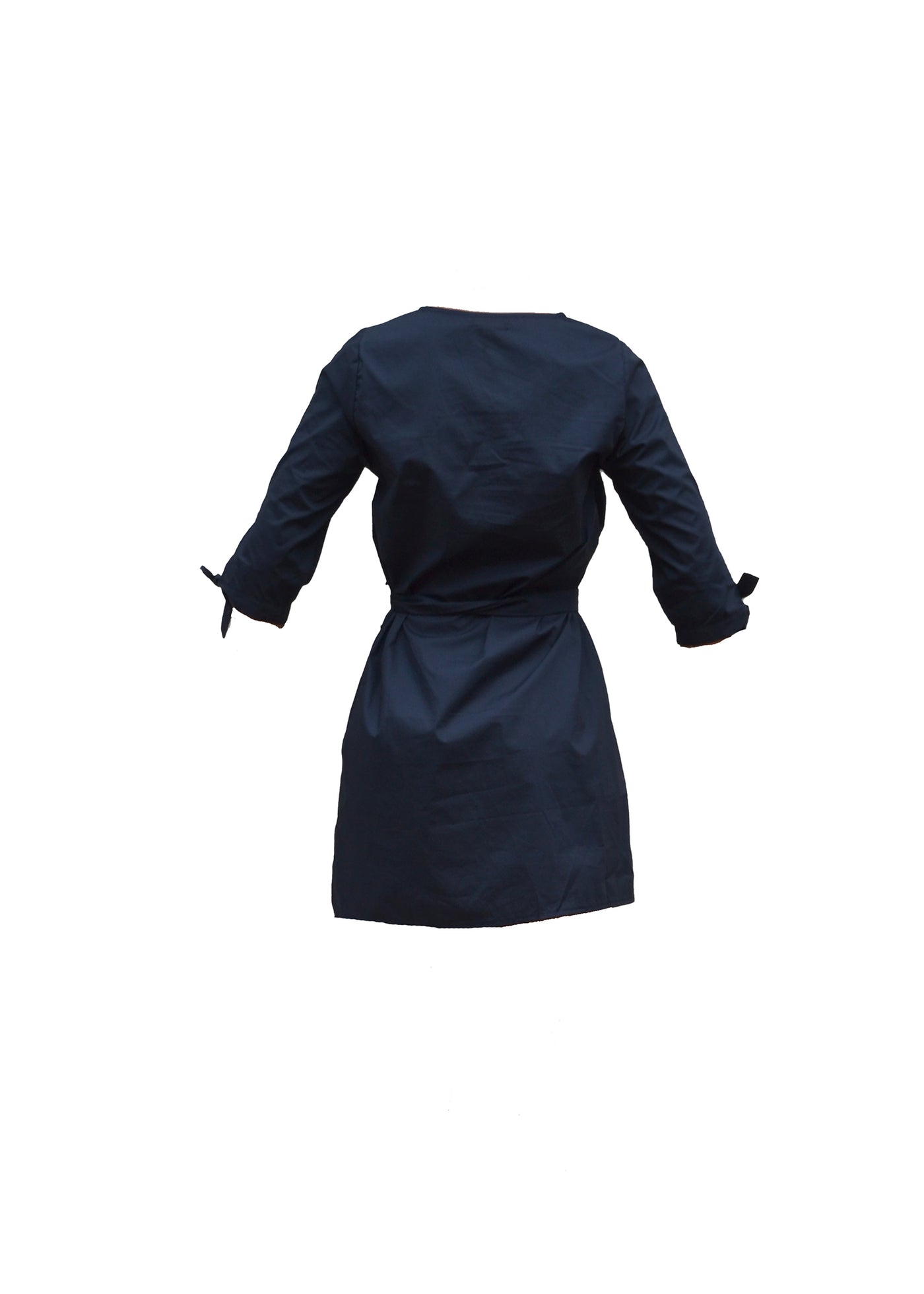 Beach Dress  Navy Cotton -  FINAL SALE