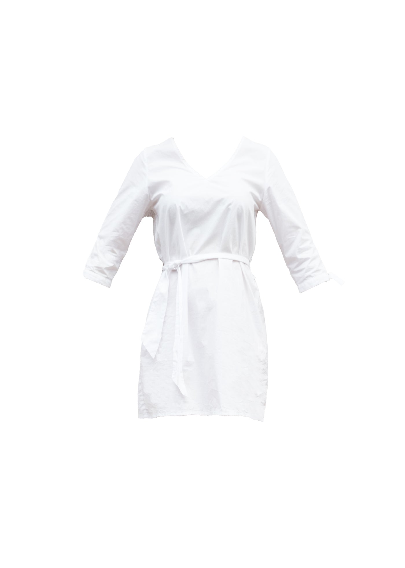 Beach Dress White Cotton - FINAL SALE